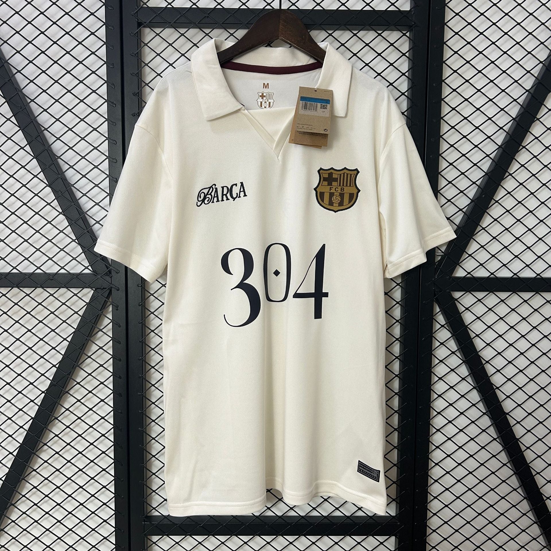 24-25 FC Barcelone 304 Blanc Commémorative Edition Lamine Yamal