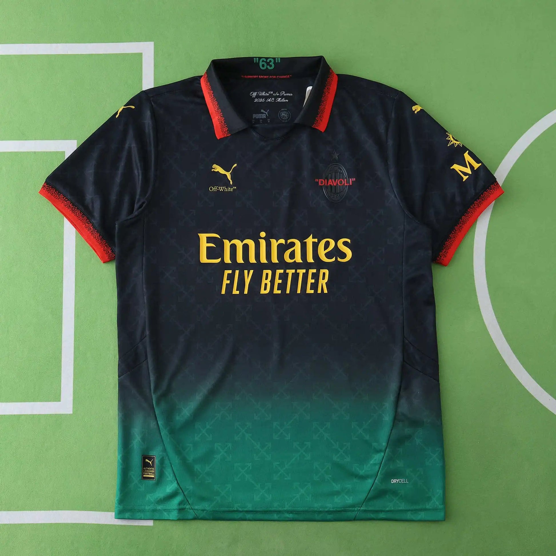 25-26 AC Milan Spécial Edition Black (Fan Edition)