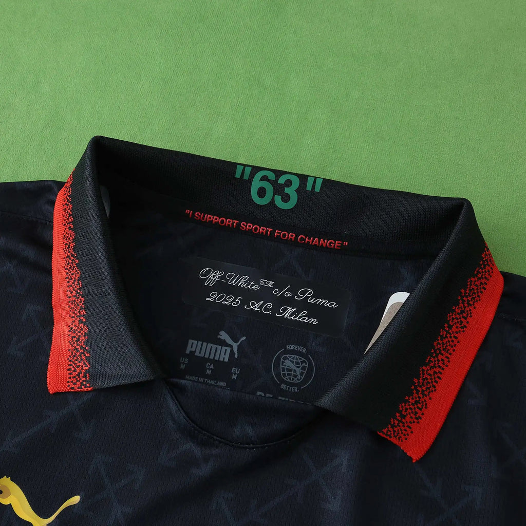 25-26 AC Milan Spécial Edition Black (Fan Edition)