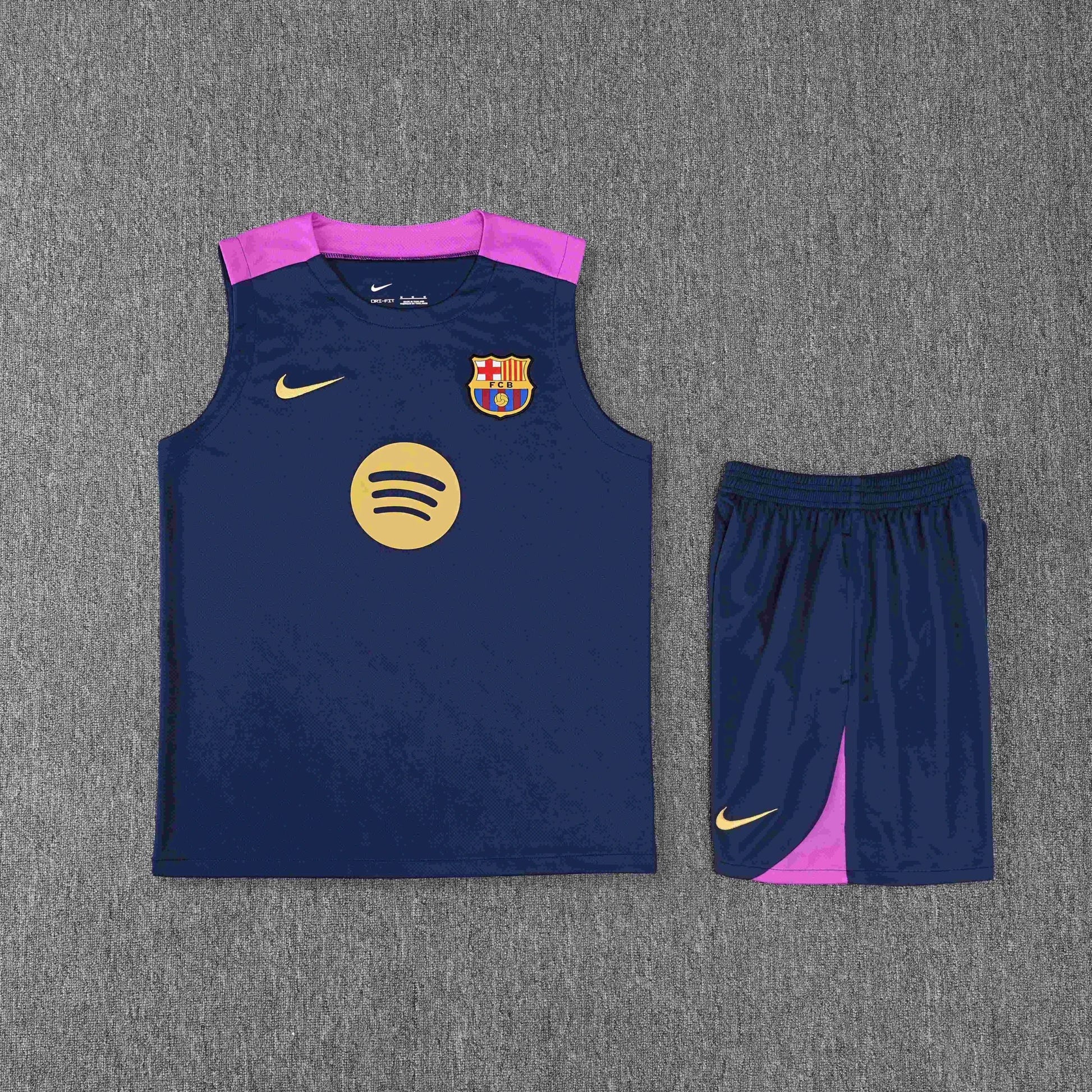 Ensemble débardeur FC Barcelone Bleu Foncé